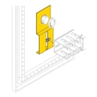 ABB - 100 staffe portacanalina pulsanti d.22 e supporti braccio on pushbutton per condotti.