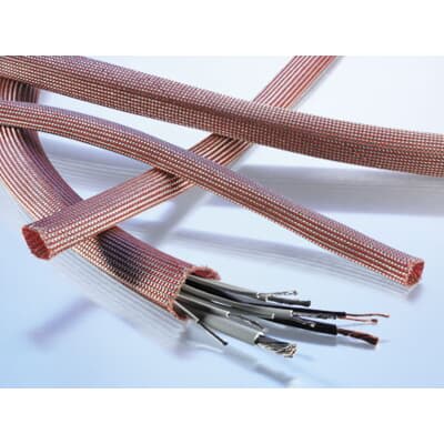 ABB - Treccia composita 30-50 mm in CU-SN+POL con Hybrid-Shield Braid CU/PES NW40.