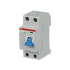 ABB - F202 F-25/0.03 Residual Current Circuit Breaker 2P Type F 30 mA DIFFEREN.PURI BIPOLARI F2