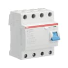 ABB - F204 A-25/0.03 110V Residual Current Circuit Breaker 30MA INT.DIFF. 4P 110V