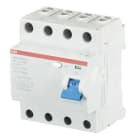 ABB - F204 A-40/0.03 110V Residual Current Circuit Breaker 4P Type A 30 mA INT.DIFF. 40A 4P 110V 30mA