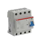 ABB - F204 B-63/0.3 Residual Current Circuit Breaker 4P Type B 300 mA DIFF.PURO