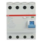 ABB - Residual Current Device F204 AC 63A 30MA Interr.Differenz. Puro.