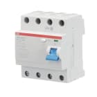 ABB - Residual Current Device F204 A-63/0,03 AP-R 63A 30MA INT.DIFFERENZ.PURO. F427856