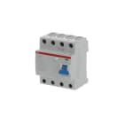 ABB - Residual Current Device F204A S-63/1 63A 1A INTER.DIFFERENZIALE PURO.