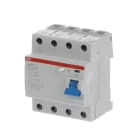 ABB - Residual Current Device F204 AC-80/0,3 Differenziatore Puri Quadripolare F2.