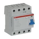 ABB - Residual Current Device F204 A-100/0,03 DIFFEREN.PURI QUADRIP. F. F429179