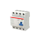 ABB - Residual Current Device F204 A-80/0,3 DIFFEREN.PURI QUADRIP. F20.