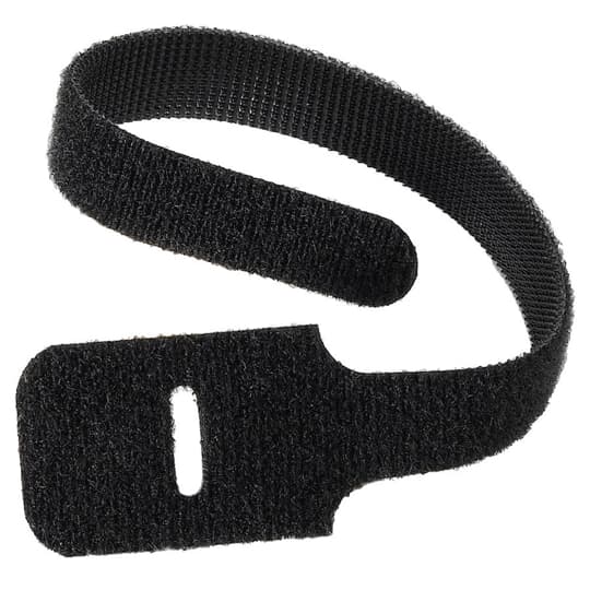 ABB - Cable Tie 50lb 9in Black Nylon Loop TyGrip with Buckle 19x228.6mm Black 10pcs