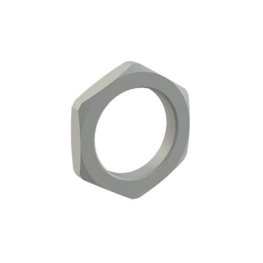 ABB - Locknut PA6 M32 Ghiera in Nylon PA6 M32X1.5 Grigio