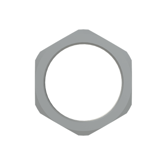 ABB - LOCKNUT PA6 M50X1.5 GRY GHIERA IN NYLON M50 PA6 GR. GMN-M50