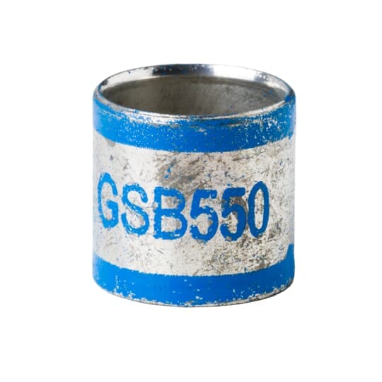 ABB - Ferula interna a due pezzi per connessione, blu, rotonda, diametro 13.97 mm, con protezione, confezione da 50 pezzi.