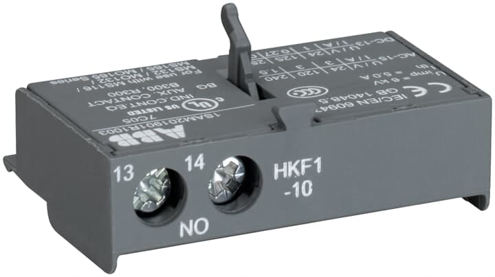 ABB - HKF1-10 Aux.-contact for front mounting 1NA PER MS. HKF110