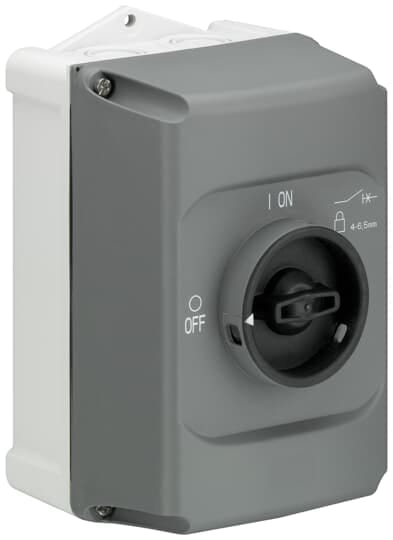 ABB - IB132-G custodia grigia MS116/132 man Nera NE.