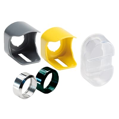 ABB - Adattatore KA1-8030 per pulsante, spia, potenziometro e buzzer da 30mm in metallo.