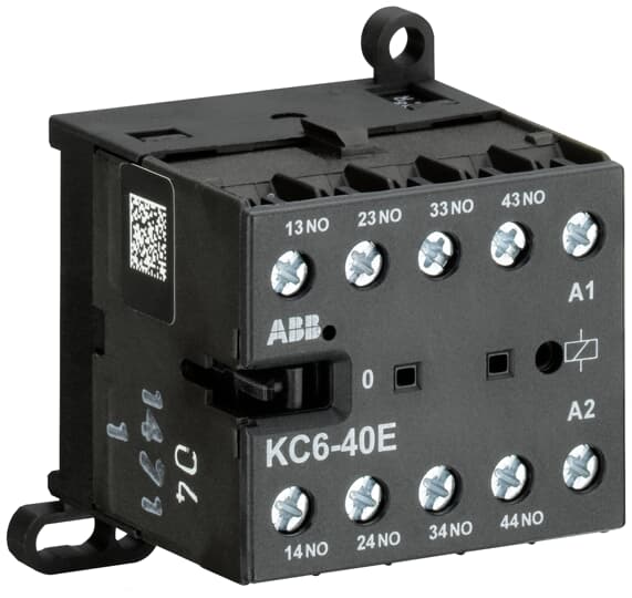 ABB - KC6-40E-07 Mini Contactor Relay 12VCC Ausiliari.