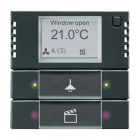 ABB - 6128/28-81-500 RTC Control element 2/4g TERMOSTATO ANTRACITE.