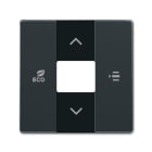 ABB - 6236-81 C-plate Fan Coil COPER TERM 6108/18 ANTRACITE - Ideale per il riscaldamento e il raffreddamento degli ambienti con stile e efficienza. KNXI0064