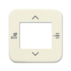 ABB - 6109/03-212 coverplate for RTC 6109/18-6109/28, bianc.