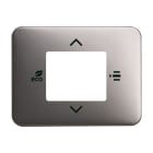ABB - Coverplate f. RTC 6109/03-20 COVER 6109/18-6109/28, PLATIN.