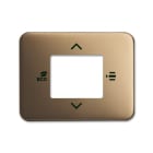 ABB - 6109/03-21 Coverplate f. RTC COVER 6109/18-6109/28, BRONZO.
