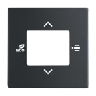 ABB - 6109/03-885 coverplate for RTC 6109/18-6109/28, nero.