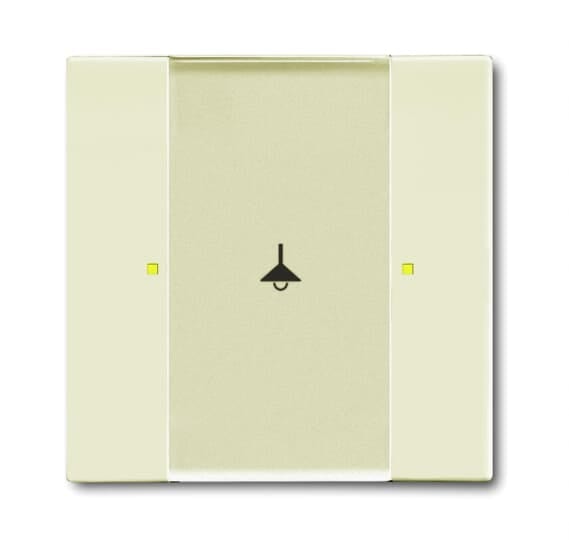 ABB - Control element 1/2gang interruttore singolo avorio