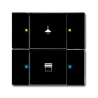 ABB - Control element 2/4gang doppio antracite 6126/02-81