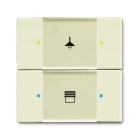 ABB - Control element 2/4gang Interruttore doppio avorio KNXN0032