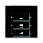 ABB - Control element 3/6g with IR, INT 3/6, RIC.IR, ANTRACITE.