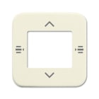 ABB - Coverplate f. CE 6108/61-212-500, COPERTURA 6108/60 bianco.