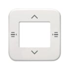 ABB - Coverplate f. CE 6108/61-214-500, COPERTURA 6108/60 bianco AL.