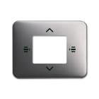 ABB - 6108/61-20-500 coverplate for CE 6108/60, platinum.