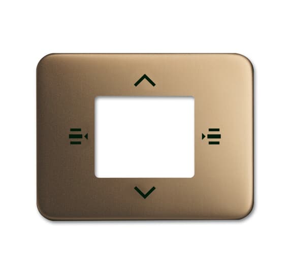 ABB - Coverplate f. CE 6108/61-21-500 e COPERTURA 6108/60 in bronzo.