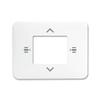 ABB - Coverplate per CE 6108/61-24G e COPERTURA 6108/60, bianco lu.