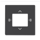 ABB - 6108/61-81-500 coverplate for CE 6108/60, anthracite.