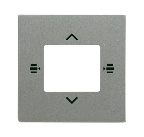 ABB - Coverplate per CE 6108/61-803 e COPERTURA 6108/60, grigio ME.