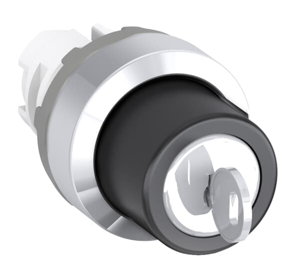 ABB - Selettore a chiavi diverse 2P per moduli nero M2SSK2-304.
