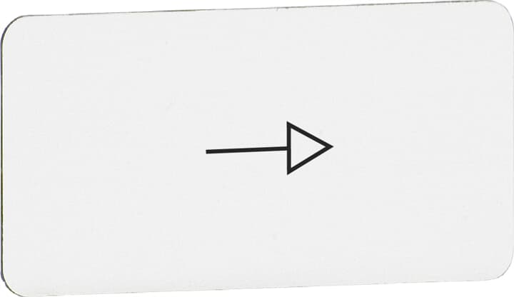 ABB - Targhetta LEGEND PLATE MA6-1034 per identificazione precisa e professionale. KV 687 5