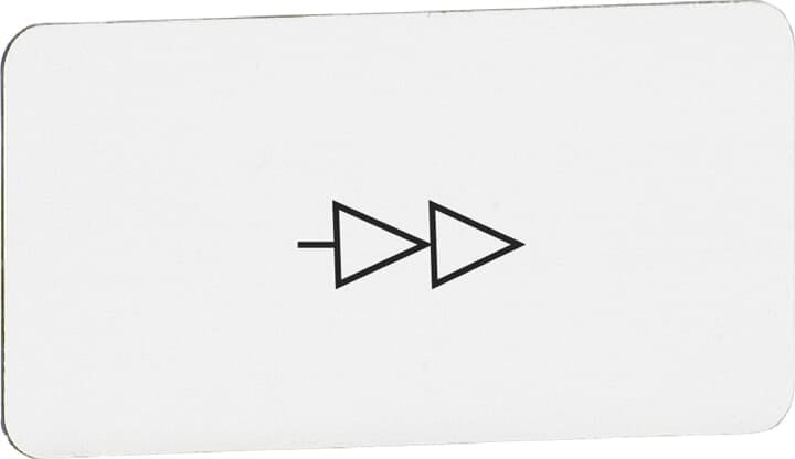 ABB - LEGEND PLATE MA6-1035 TARGHETTA.