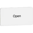 ABB - Targhetta Legend Plate MA6-1037 per aperture. KV 690 9