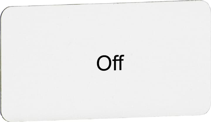 ABB - Targhetta off per il leggendario MA6-1039. KV 692 5