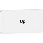 ABB - Targhetta Legend Plate MA6-1043 UP per identificare apparecchiature elettriche.