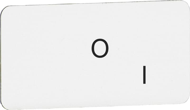 ABB - Targhetta LEGEND PLATE MA6-1070 per uso industriale.