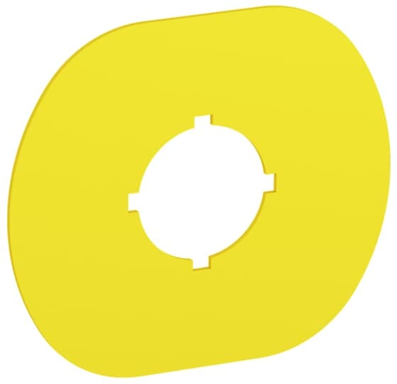 ABB - Legend Plate MA6-1024 in plastica.