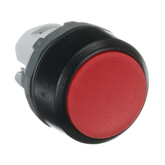 ABB - Red Modular Pushbutton MP1-10R P. Instabile Rosso Gh. Nera