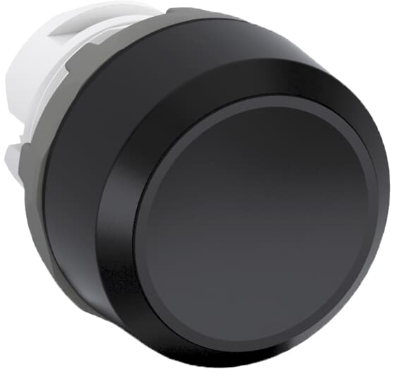 ABB - MP2-10B Pushbutton Stabile Nero GH Nera Modular Black.