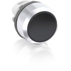 ABB - Black Modular Pushbutton MP2-20B P. Stabile Nero Gh. Crom.
