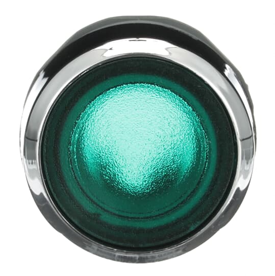 ABB - Green Modular Pushbutton MP1-21G P. INST.LUMIN.VERDE GH. CROM.