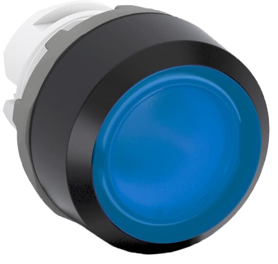 ABB - Modular Pushbutton Blue MP2-11L P. Stab. Lumin. Black GH.